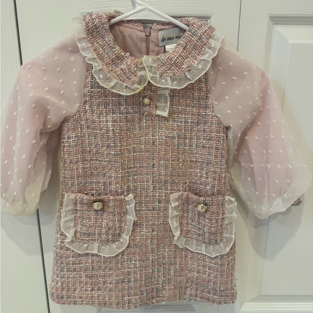 Le Mo Mo dress size 3T
